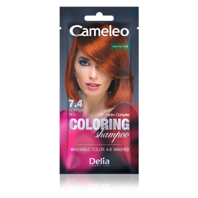 Kolor šampon za kosu CAMELEO bez amonijaka 7.4 | DELIA Cosmetics | Kozmo