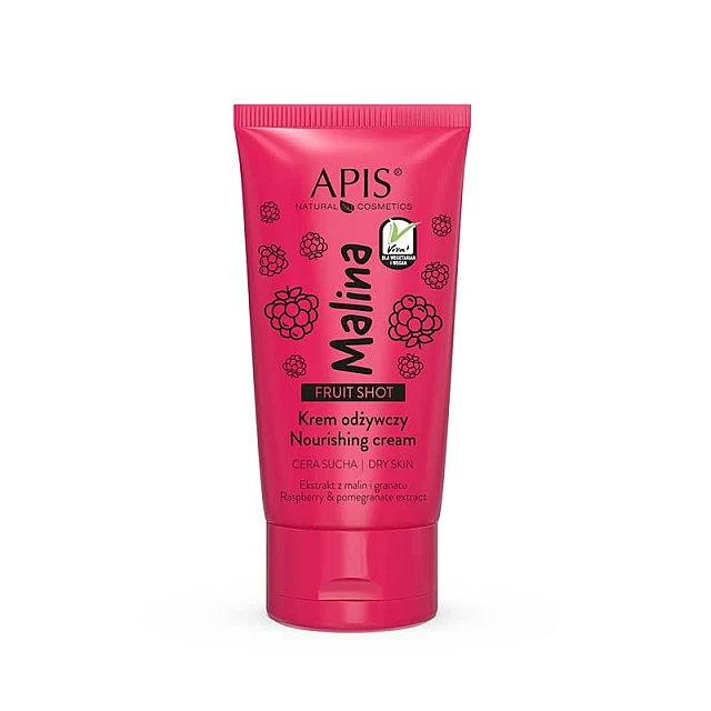 FRUIT SHOT - Hranljiva Krema za Lice sa Mirisom Maline 50ml | APIS COSMETICS | Kozmo FRUIT SHOT - Hranljiva Krema za Lice sa Mirisom Maline 50ml | APIS COSMETICS | Kozmo