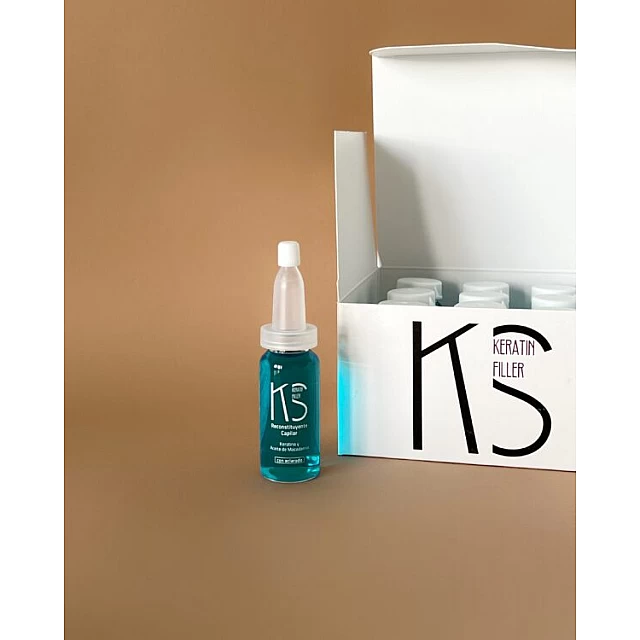 Keratin filer sa vitaminom E i uljem makadamije Hair Tonic (15x15ml) | Keen Strok | Kozmo Keratin filer sa vitaminom E i uljem makadamije Hair Tonic (15x15ml) | Keen Strok | Kozmo