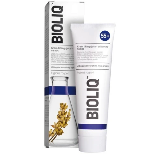 Bioliq 55+ Hranljiva noćna krema za lice sa lifiting efektom 50 ml