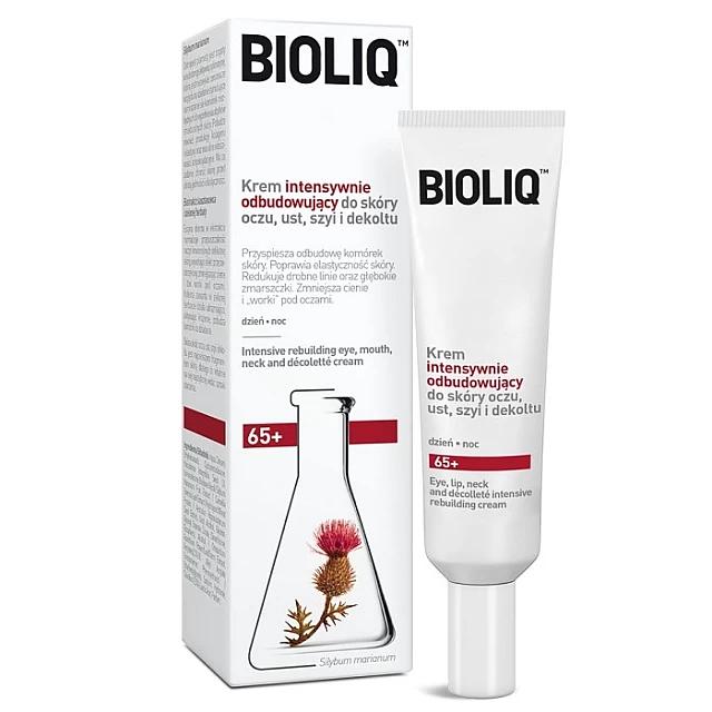 Bioliq 65+ Intenzivno regenerativna krema za predeo oko očiju, usana, vrat i dekolte 30 ml 5902802702425 ⏐ Bioliq ⏐ Kozmo.rs Bioliq 65+ Intenzivno regenerativna krema za predeo oko očiju, usana, vrat i dekolte 30 ml 5902802702425 ⏐ Bioliq ⏐ Kozmo.rs
