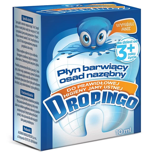 DROPINGO Tečnost za bojenje zubnog plaka 10ml 5906071049632 ⏐ Bioliq ⏐ Kozmo.rs DROPINGO Tečnost za bojenje zubnog plaka 10ml 5906071049632 ⏐ Bioliq ⏐ Kozmo.rs