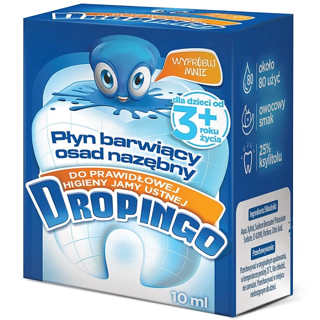 DROPINGO Tečnost za bojenje zubnog plaka 10ml 5906071049632 ⏐ Bioliq ⏐ Kozmo.rs DROPINGO Tečnost za bojenje zubnog plaka 10ml 5906071049632 ⏐ Bioliq ⏐ Kozmo.rs
