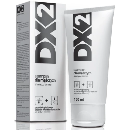 DX2 Šampon protiv peruti i  opadanja kose za muškarce 150ml