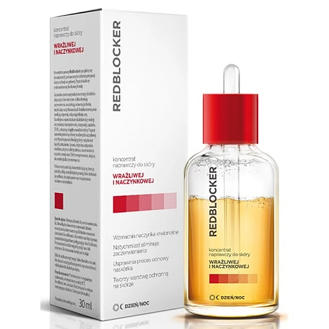 Koncentrat za negu lica sa osetljivom i kuperoznom kožom Redblocker 30 ml 5902802702203 ⏐ Redblocker ⏐ Kozmo.rs