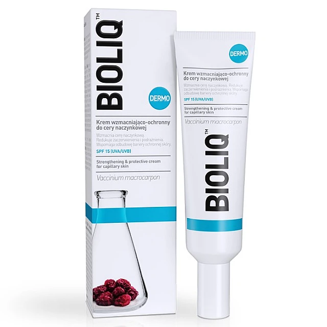 Krema za negu kože sklone kuperozi sa zaštitnim faktorom SPF 15 Bioliq Dermo 30ml 5906071027814 ⏐ Bioliq ⏐ Kozmo.rs