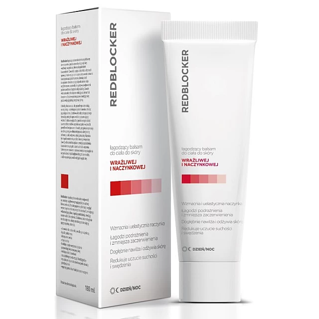 Losion za telo sa osetljivom i kuperoznom kožom Redblocker 180 ml 5902802704382 ⏐ Redblocker ⏐ Kozmo.rs Losion za telo sa osetljivom i kuperoznom kožom Redblocker 180 ml 5902802704382 ⏐ Redblocker ⏐ Kozmo.rs