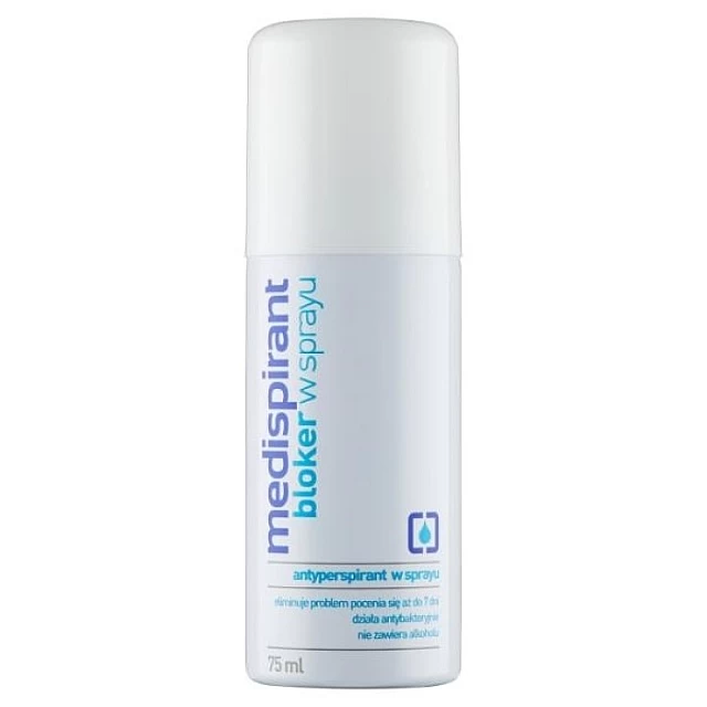 MEDISPIRANT Antiperspirant - blokator u spreju 75ml 5902802702319 ⏐ Bioliq ⏐ Kozmo.rs MEDISPIRANT Antiperspirant - blokator u spreju 75ml 5902802702319 ⏐ Bioliq ⏐ Kozmo.rs
