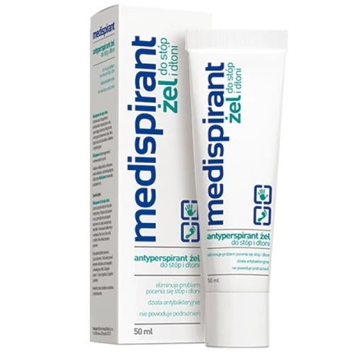 MEDISPIRANT Antiperspirant u gelu za ruke i stopala 50ml