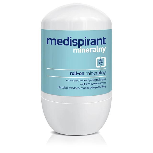 MEDISPIRANT Mineralni Antiperspirant Roll-on 40ml 5906071043166 ⏐ Bioliq ⏐ Kozmo.rs MEDISPIRANT Mineralni Antiperspirant Roll-on 40ml 5906071043166 ⏐ Bioliq ⏐ Kozmo.rs