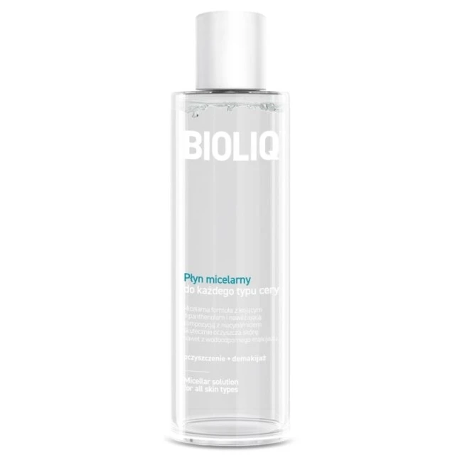 Micelarna voda za čišćenje osetljive kože lica i skidanje vodootporne šminke 200 ml 5906071043784 ⏐ Bioliq ⏐ Kozmo.rs