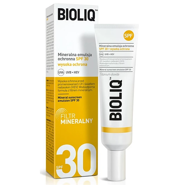 Mineralna UV krema za zaštitu kože od sunca SPF 30 Bioliq 30 ml 5902802706300 ⏐ Bioliq ⏐ Kozmo.rs