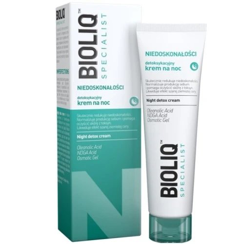 Noćna krema za detoks lica Bioliq Specialist Imperfections 30 ml