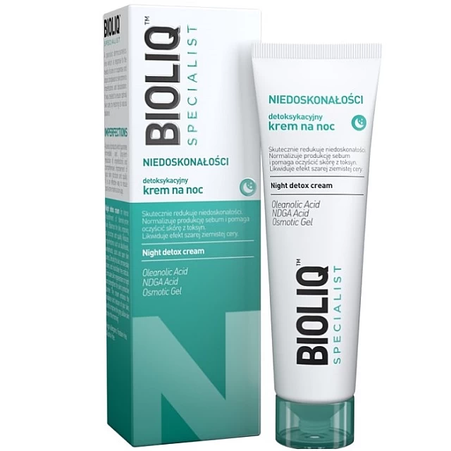 Noćna krema za detoks lica Bioliq Specialist Imperfections 30 ml 5906071029351 ⏐ Bioliq ⏐ Kozmo.rs Noćna krema za detoks lica Bioliq Specialist Imperfections 30 ml 5906071029351 ⏐ Bioliq ⏐ Kozmo.rs