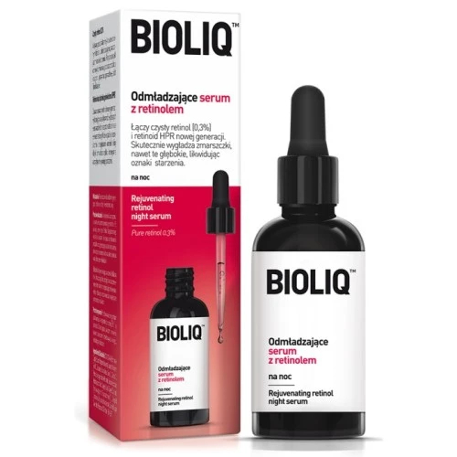 Noćni serum za lice sa retinolom sa efektom podmlađivanja Bioliq Pro 20 ml