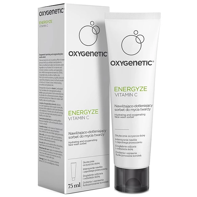 OXYGENETIC ENERGYZE VITAMIN C Gel i piling za umivanje i čišćenje lica sa vitaminom C 75ml 5902802704795 ⏐Bioliq ⏐ Kozmo.rs OXYGENETIC ENERGYZE VITAMIN C Gel i piling za umivanje i čišćenje lica sa vitaminom C 75ml 5902802704795 ⏐Bioliq ⏐ Kozmo.rs