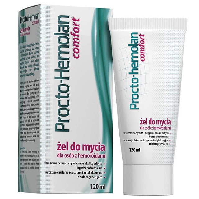 PROCTO-HEMOLAN COMFORT Gel za negu perianalnog područja 120ml 5906071024035 ⏐ Bioliq ⏐ Kozmo.rs PROCTO-HEMOLAN COMFORT Gel za negu perianalnog područja 120ml 5906071024035 ⏐ Bioliq ⏐ Kozmo.rs