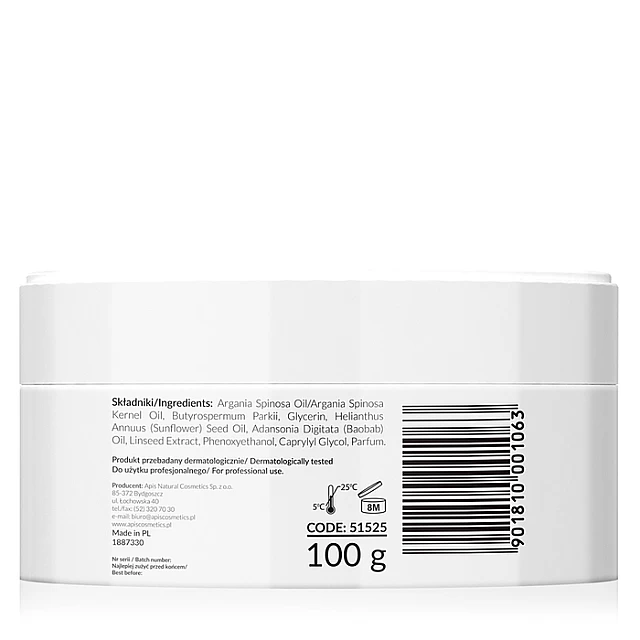 ORANGE TERAPIS Prirodni Shea buter za masažu tela sa marokanskim arganovim uljem i ekstraktom pomorandže - 200g | APIS COSMETICS | Kozmo ORANGE TERAPIS Prirodni Shea buter za masažu tela sa marokanskim arganovim uljem i ekstraktom pomorandže - 200g | APIS COSMETICS | Kozmo