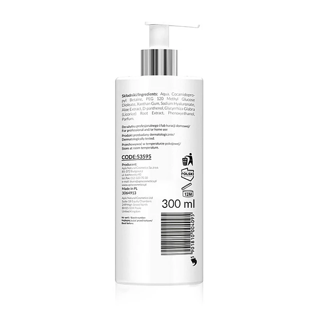HOME TERAPIS Gel za čišćenje lica sa hijaluronskom kiselinom 300ml  | APIS COSMETICS | Kozmo