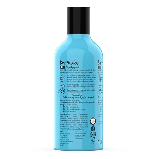 FRUIT SHOT - Gel za tuširanje Borovnica 500 ml  | APIS COSMETICS | Kozmo