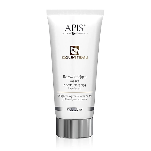 EXCLUSIVE TERAPIS - Maska za lice za posvetljivanje kože sa biserom, zlatnim algama i kavijarom - 200 ml | APIS COSMETICS | Kozmo EXCLUSIVE TERAPIS - Maska za lice za posvetljivanje kože sa biserom, zlatnim algama i kavijarom - 200 ml | APIS COSMETICS | Kozmo