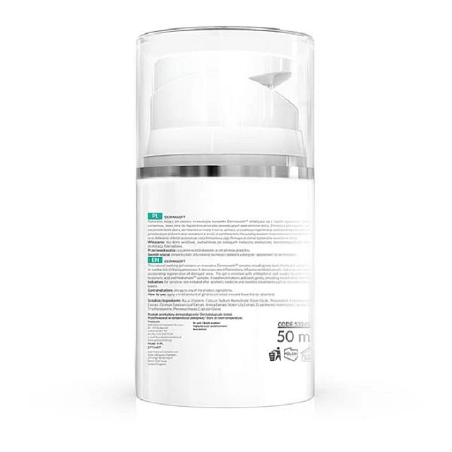 EKSFOLIATION Dermasoft Umirujući gel za osetljivu i iritiranu kožu tela 50ml | APIS COSMETICS | Kozmo EKSFOLIATION Dermasoft Umirujući gel za osetljivu i iritiranu kožu tela 50ml | APIS COSMETICS | Kozmo