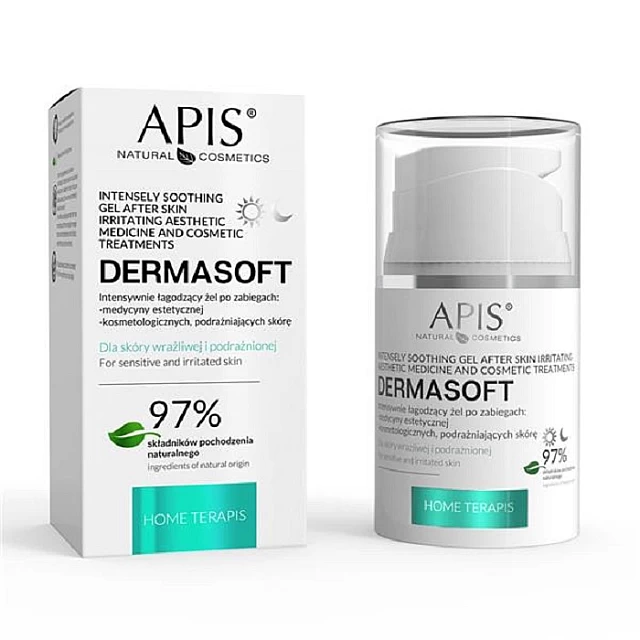 EKSFOLIATION Dermasoft Umirujući gel za osetljivu i iritiranu kožu tela 50ml | APIS COSMETICS | Kozmo EKSFOLIATION Dermasoft Umirujući gel za osetljivu i iritiranu kožu tela 50ml | APIS COSMETICS | Kozmo