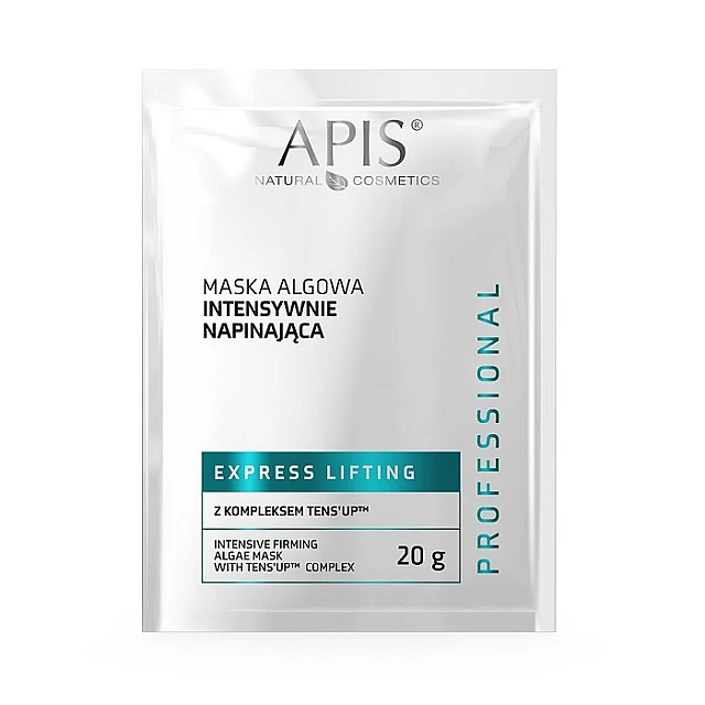 EXPRESS LIFTING Maska za lice od algi za intenzivno zatezanje sa TENS'UP™ kompleksom 20g |APIS COSMETICS| Kozmo EXPRESS LIFTING Maska za lice od algi za intenzivno zatezanje sa TENS'UP™ kompleksom 20g |APIS COSMETICS| Kozmo