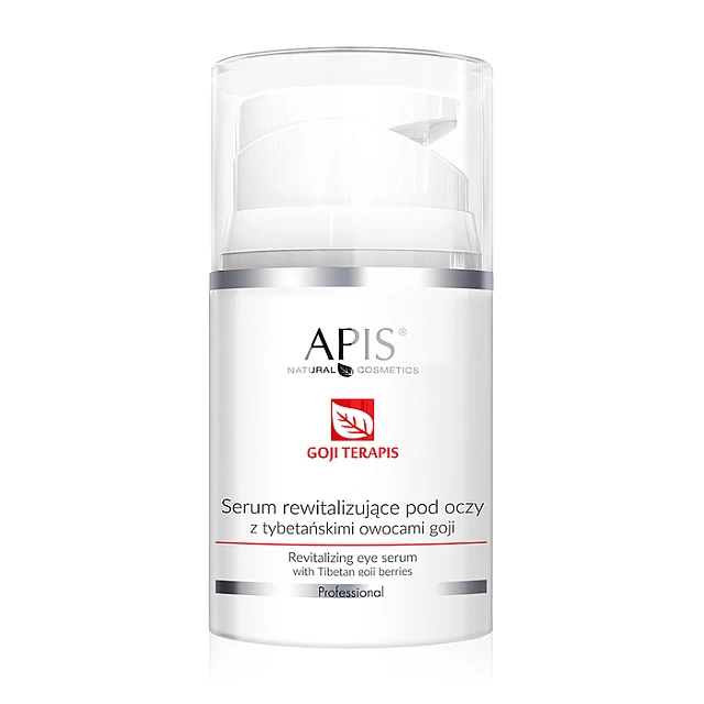 GOJI TERAPIS - Revitalizujući serum za predeo oko očiju sa goji bobicama 50ml | APIS COSMETICS | Kozmo GOJI TERAPIS - Revitalizujući serum za predeo oko očiju sa goji bobicama 50ml | APIS COSMETICS | Kozmo