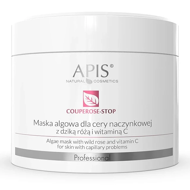 COUPEROSE-STOP Maska za lice za kožu sklonu kuperozi sa divljom ružom i Vitaminom C 100g | APIS COSMETICS | Kozmo