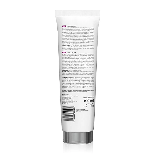 KAKADU PLUM Maska za lice od šljiva 100 ml | APIS COSMETICS | Kozmo KAKADU PLUM Maska za lice od šljiva 100 ml | APIS COSMETICS | Kozmo