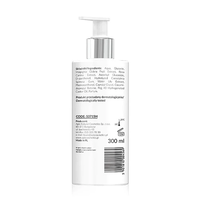 COUPEROSE-STOP Tonik za lice sa vitaminom C i beta-karoten  300ml | APIS COSMETICS | Kozmo