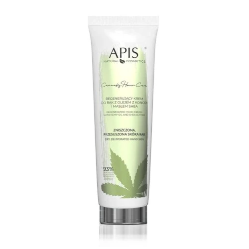 CANNABIS HOME CARE - Regenerišuća krema za ruke sa uljem konoplje i ši puterom 100 ml