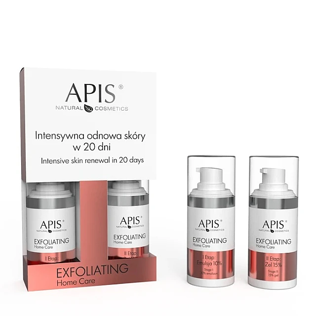 EXFOLIATING HOME CARE - Dvofazno sredstvo 10 % emulsion + 15% gel | APIS COSMETICS | Kozmo