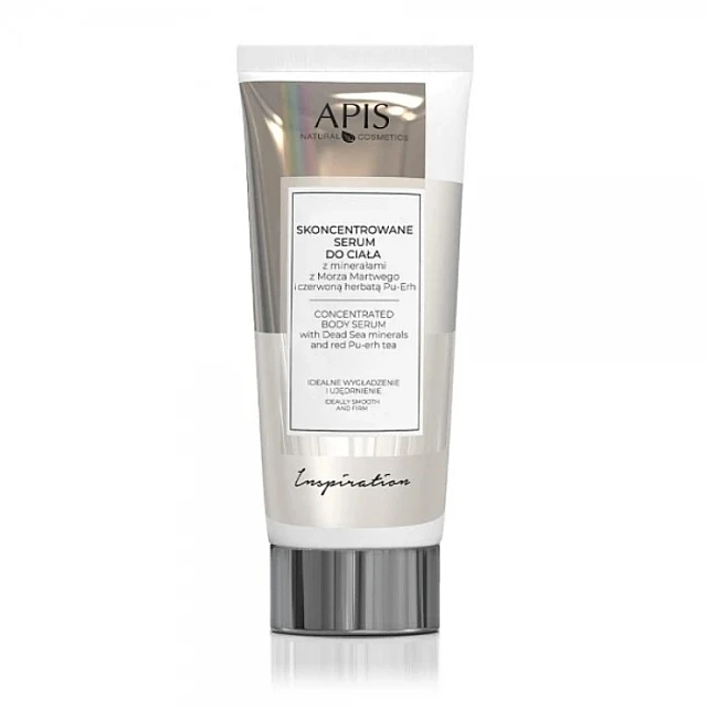 INSPIRATION - Koncentrovani serum sa mineralima Mrtvog mora i Pu-Erh crvenim čajem ANTICELULIT 200ml | APIS  COSMETICS| Kozmo