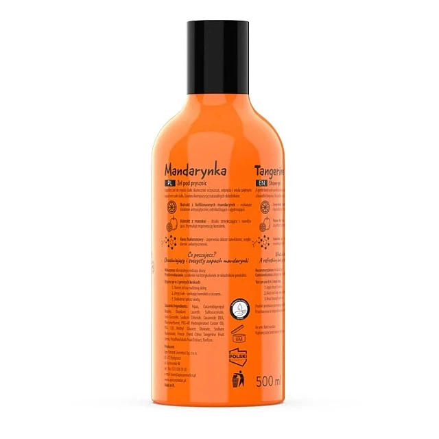 FRUIT SHOT - Gel za tuširanje Mandarina 500ml | APIS COSMETICS | Kozmo