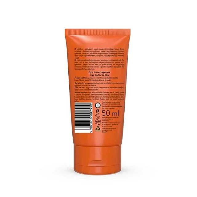 FRUIT SHOT - Hidratantna Krema za Lice sa Mirisom Mandarine 50ml | APIS COSMETICS | Kozmo