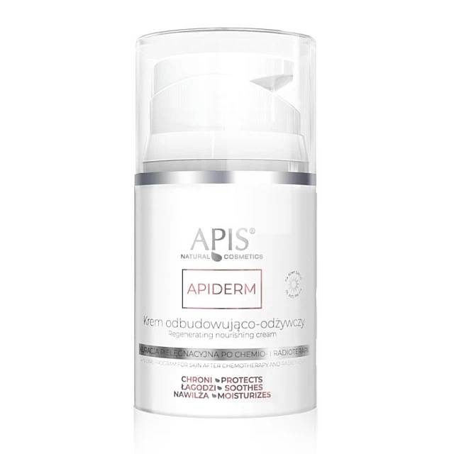 APIDERM - Dnevna krema za lice sa hijaluronskom kiselinom, vitaminima i zaštitnim faktorom SPF 10 50ml | APIS COSMETICS| Kozmo APIDERM - Dnevna krema za lice sa hijaluronskom kiselinom, vitaminima i zaštitnim faktorom SPF 10 50ml | APIS COSMETICS| Kozmo