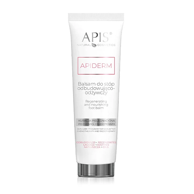 APIDERM - Hranljivi balzam za stopala nakon hemo i radioterapije 100ml | APIS COSMETICS| Kozmo APIDERM - Hranljivi balzam za stopala nakon hemo i radioterapije 100ml | APIS COSMETICS| Kozmo