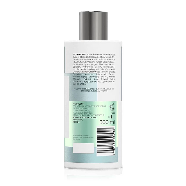OPTIMA - Šampon za masnu kosu sa mineralima mrtvog mora I lumunskom travom 300 ml | APIS COSMETICS| Kozmo OPTIMA - Šampon za masnu kosu sa mineralima mrtvog mora I lumunskom travom 300 ml | APIS COSMETICS| Kozmo