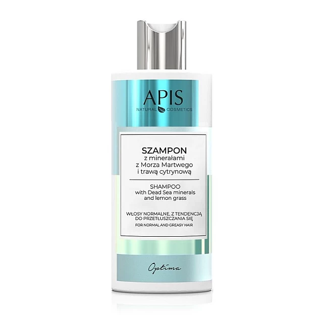 OPTIMA - Šampon za masnu kosu sa mineralima mrtvog mora I lumunskom travom 300 ml | APIS COSMETICS| Kozmo OPTIMA - Šampon za masnu kosu sa mineralima mrtvog mora I lumunskom travom 300 ml | APIS COSMETICS| Kozmo