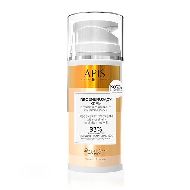 RICHNESS OF HONEY - Krema za lice od matičnog mleča sa vitaminima A i E, 100ml | APIS COSMETICS| Kozmo RICHNESS OF HONEY - Krema za lice od matičnog mleča sa vitaminima A i E, 100ml | APIS COSMETICS| Kozmo