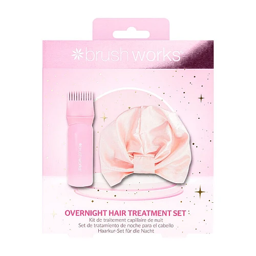 Set za noćnu negu kose sa aplikatorom za ulje i turbanom Overnight Hair Treatment Set