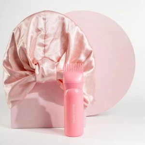 Set za noćnu negu kose sa aplikatorom za ulje i turbanom Overnight Hair Treatment Set