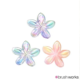 Šnale za kosu cvetne – set 3 kom BrushWorks