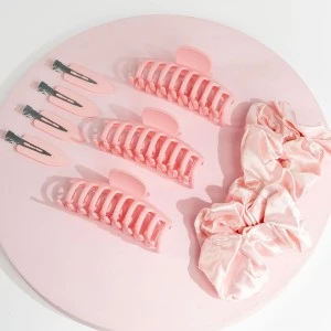 Set za negu i stilizovanje kose Complete Hair Clip & Scrunchie Set