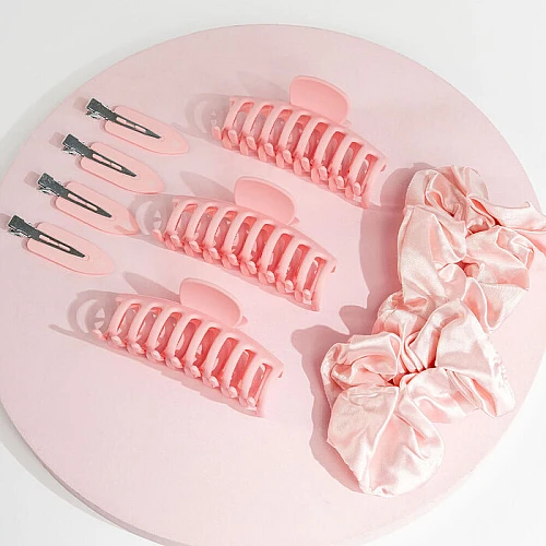 Set za negu i stilizovanje kose Complete Hair Clip & Scrunchie Set