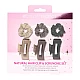 Set skranci gumica i šnalica za kosu Brushworks - Kozmo - 5056683104479 Set skranci gumica i šnalica za kosu Brushworks - Kozmo - 5056683104479