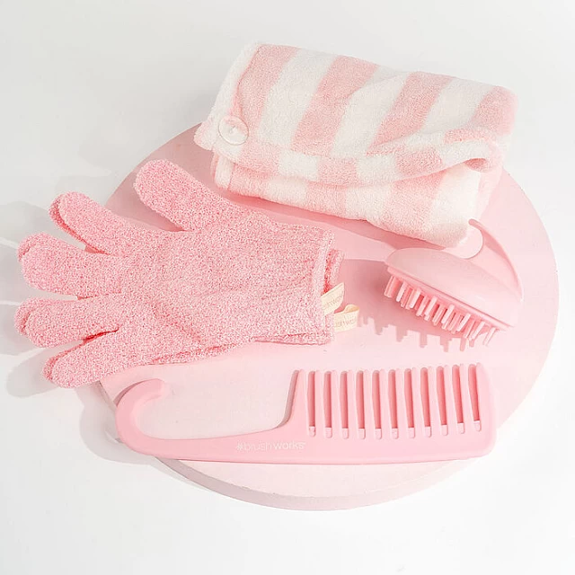 Luksuzni set za tuširanje i negu kože i kose Brushworks | Kozmo - 5056683104899