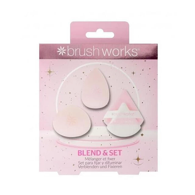 Set za šminkanje sa sunđerima i aplikatorima za puder Brushworks Kozmo - 5056683105193 Set za šminkanje sa sunđerima i aplikatorima za puder Brushworks Kozmo - 5056683105193